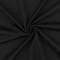 Jet Black Diamond Quilt-Like Stretch Polyester Knit Fabric By the Yard